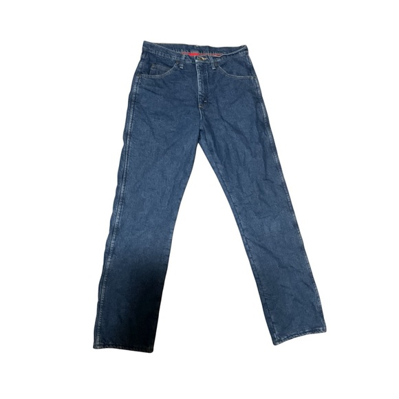 Wrangler Red Fleece Lined Jeans - Picture 1 of 3